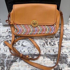 Fossil Women’s Jasmine Flap Crossbody Bag